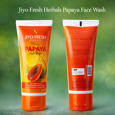 JIYO FRESH Clarifying PAPAYA FACE WASH